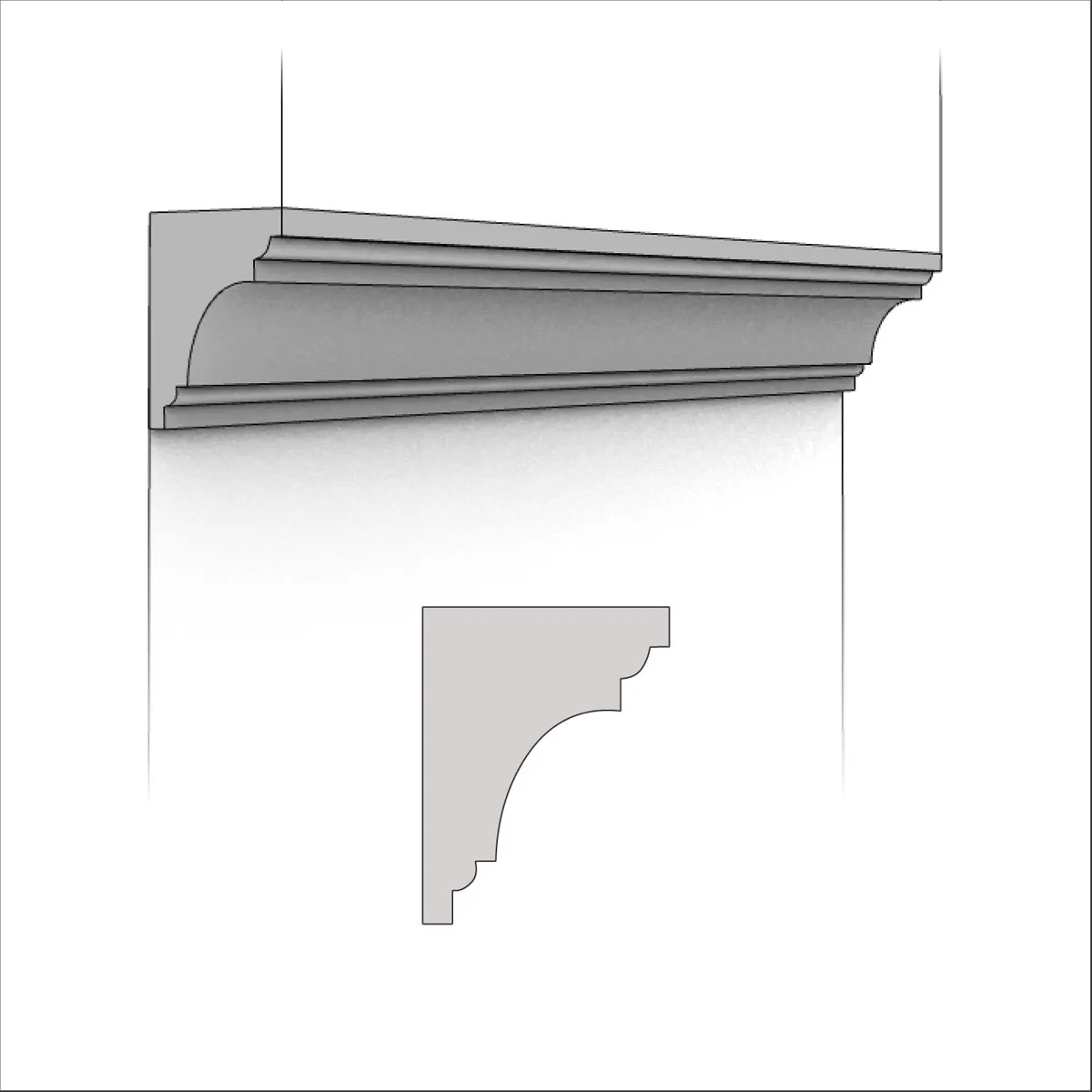 Moldura exterior 16E