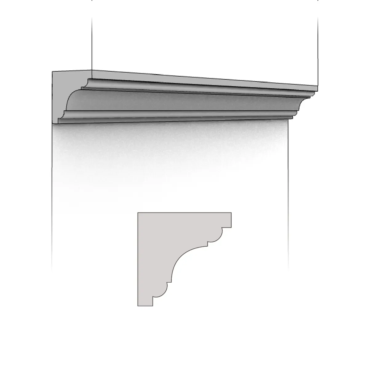 Moldura exterior 08E