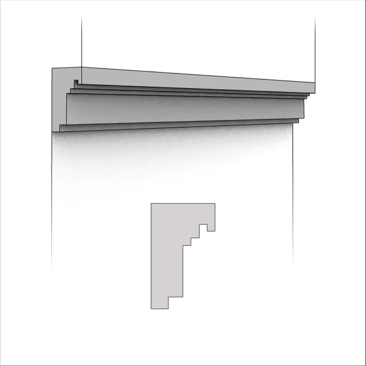 Moldura exterior 10E