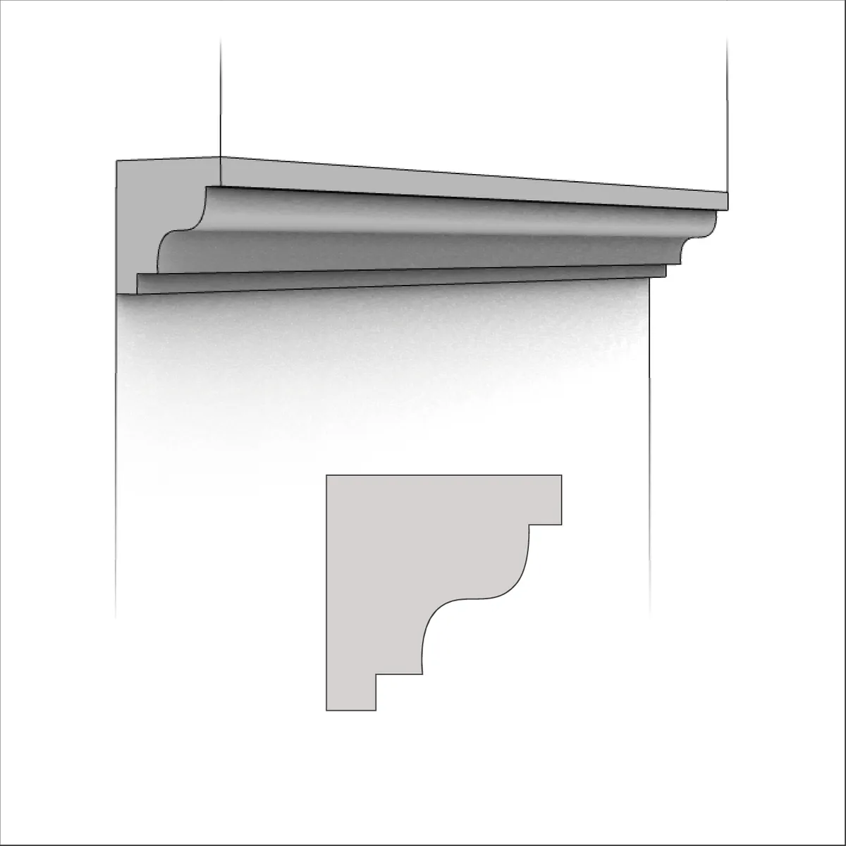 Moldura exterior 15E